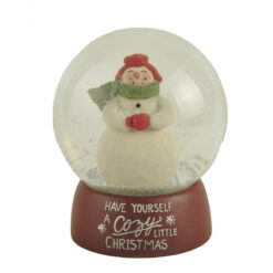 228-13517 COZY LITTLE CHRISTMAS SNOW GLOBE