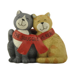 228-13528 SNUGGLING CATS FIGURINE