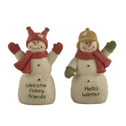 228-13551 S/2 CHRISTMAS SNOWMEN