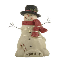 228-13556 LIGHTED CHRISTMAS SNOWMAN