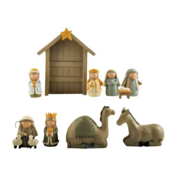 228-13557 S/10 NATIVITY SCENE - *GIFT BOX*