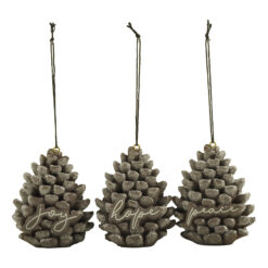 228-52073 Orn-S/3 Pinecone