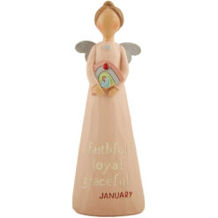 231-13598 BIRTHSTONE ANGEL - JANUARY