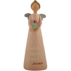231-13598 BIRTHSTONE ANGEL - JANUARY