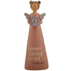 231-13599 BIRTHSTONE ANGEL - FEBRUARY