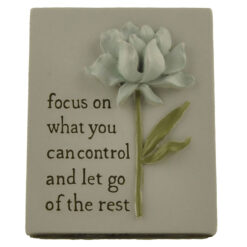 231-13625 GRACEFUL SENTIMENTS ROSE PLAQUE - CONTROL