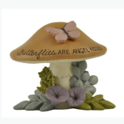 231-13637 Mushroom With Butterfly