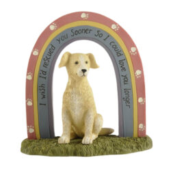 231-13650 Dog Under Rainbow Door