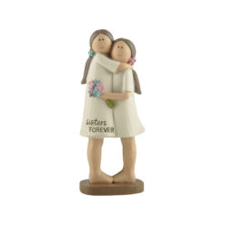 231-13659 Sisters with Flowers on Base