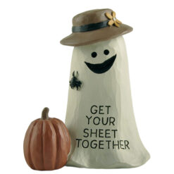 236-13685 Ghost with Pumpkin-GET YOUR SHEET TOGETHER
