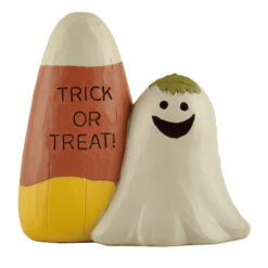 236-13708 "TRICK OR TREAT!" Pumpkin and Ghost
