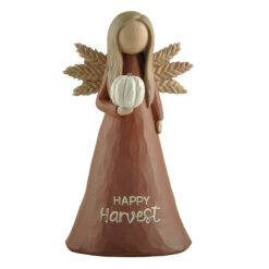 236-13771 Angel with white pumpkin