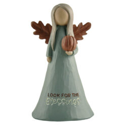 236-13772 Angel with Orange Pumpkin