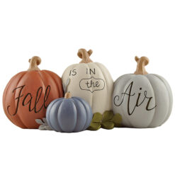 236-13849 Four Pumpkins-Fall IS IN the Air