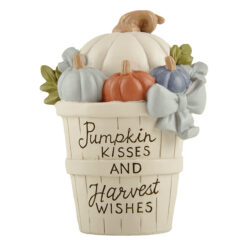 236-13850 BUCKET OF PUMPKINS-PUMPKINKISSES