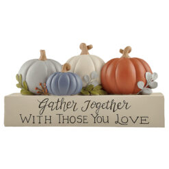 236-13854 Four Pumpkins on Base