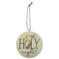 238-52099 OH HOLY NIGHT CHRISTMAS ORNAMEN