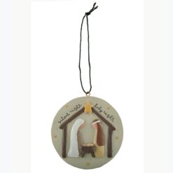 238-52101 SILENT NIGHT CHRISTMAS ORNAMENT