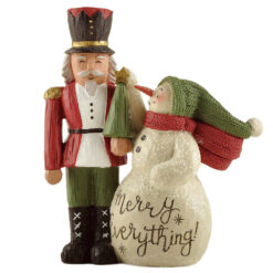 238-13787 Walnut Soldier and Snowma