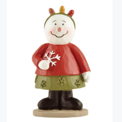 238-13916 Snowmen with Snowflakes