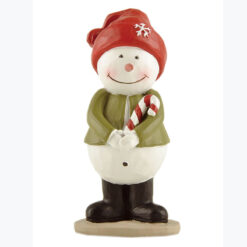 238-13923 Snowman with Candy Cane