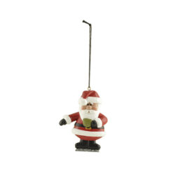 238-52145 Orn-Santa with Coffee Cup