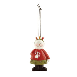 238-52148 Orn-Snowmen with Snowflakes