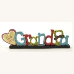 1411-89220 GOD BLESS GRANDPA' W/MUSTACHE
