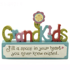 151-89213 'GRANDKIDS FILL A SPACE' BLOCK