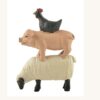 1611-11261 STACKED SHEEP/PIG/CHICKEN (M4)