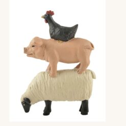 1611-11261 STACKED SHEEP/PIG/CHICKEN (M4)