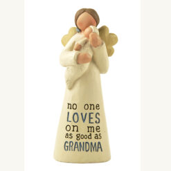 164-11000 'LOVE ME GRANDMA' ANGEL W/BABY (M4)