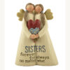 164-11002 BMW 'SISTERS FOREVER' ANGELS W/HEART (M4)