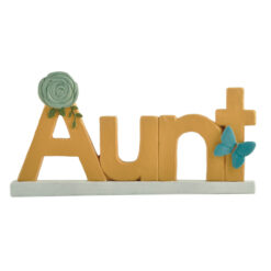 241-13963 BUTTERFLY WISHES AUNT MESSAGE BLOCK
