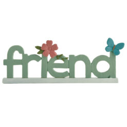 241-13965 BUTTERFLY WISHES FRIEND MESSAGE BLOCK