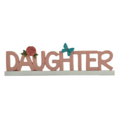 241-13969 BUTTERFLY WISHES DAUGHTER MESSAGE BLOCK