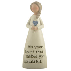 241-13974 MINI ANGEL - HEART MAKES YOU BEAUTIFUL