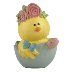 241-14009 SPRING CHICK IN BLUE EGGSHELL