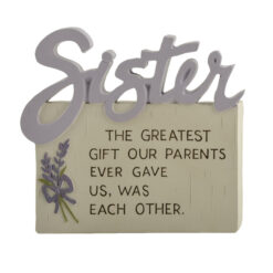 241-14023 GRACEFUL SENTIMENTS SISTER PLAQUE