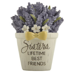 241-14024 Sister Flower Pot Plaque