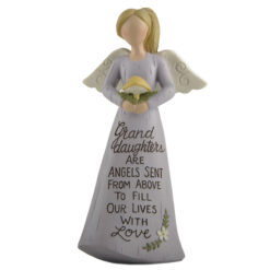 241-14040 GRACEFUL SENTIMENTS GRANDDAUGHTER ANGEL - FILL OUR LIVES WITH LOVE