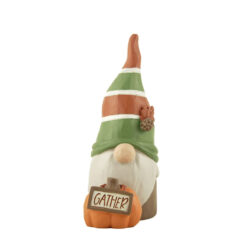 246-14004 Gnome w/pumpkin-GATHER