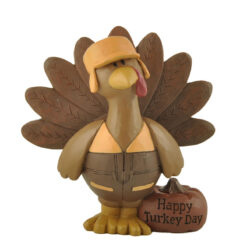 246-14144 HAPPY TURKEY DAY TURKEY W/HUNTING VEST