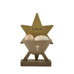 248-14047 BABY JESUS W/BELIEVE STAR