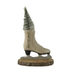 248-14102 Tree & skate on log base-Joy to You!