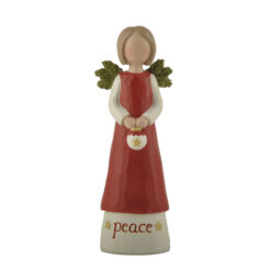 248-14116 CHRISTMAS ANGEL W/TREE ORNAMENT - PEACE