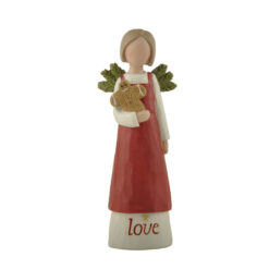 248-14117 CHRISTMAS ANGEL W/GINGERBREAD COOKIE - LOVE
