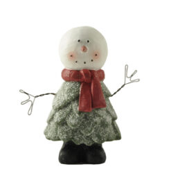 248-14120 Christmas tree snowman w/scarf