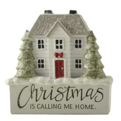 248-14145 CHRISTMAS IS CALLING ME HOME FIGURINE