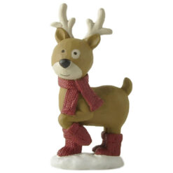 248-14181 Reindeer w/scarf & socks
